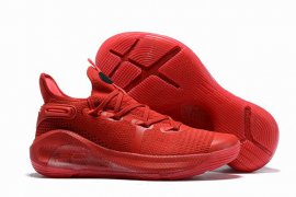 Curry 6 Men Shoes Low Red
